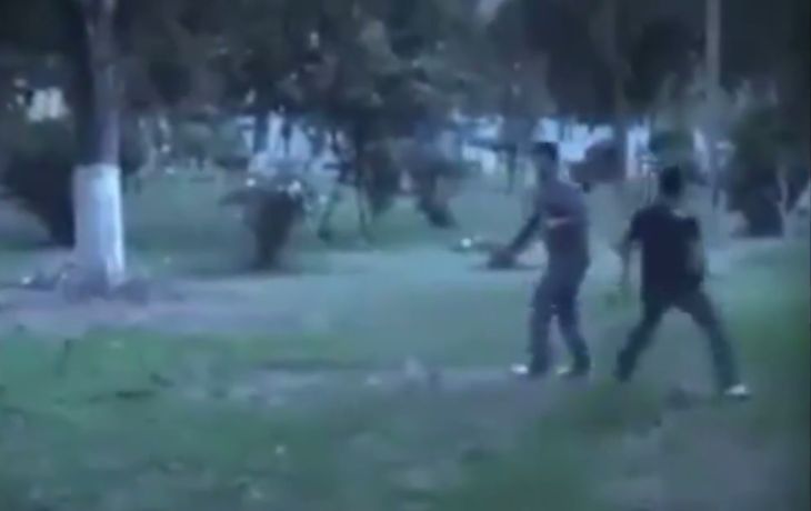 Así huían despavoridos del fantasma del penal