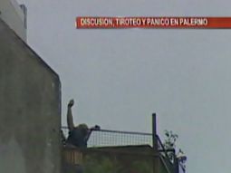 Mirá el momento en el que el tirador de Las Cañitas se entregó al GEOF