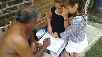 emotiva historia: tiene 11 anos y le enseno a leer a un hombre de 59 emotiva historia: tiene 11 anos y le enseno a leer a un hombre de 59