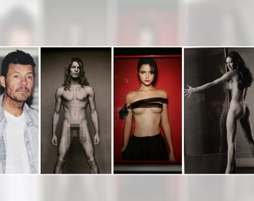 Marcelo Tinelli y su hija visitaron una exposición de alto contenido erótico