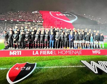 El emotivo momento entre Benjamín Agüero y Maxi Rodríguez