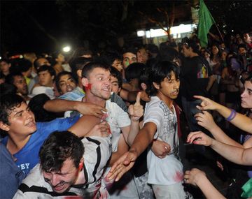 Incidentes por una provocativa manifestación pro aborto