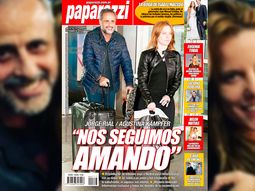 jorge rial y agustina kampfer, tapa de la revista paparazzi: nos seguimos amando jorge rial y agustina kampfer, tapa de la revista paparazzi: nos seguimos amando