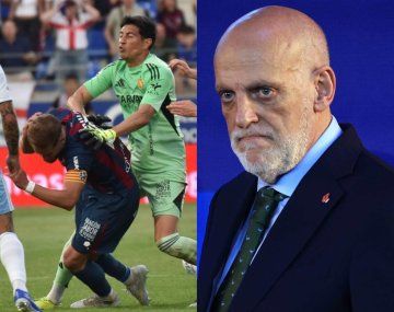 Tebas pidió una sanción ejemplar para Andrada tras su agresión: Una auténtica barbaridad
