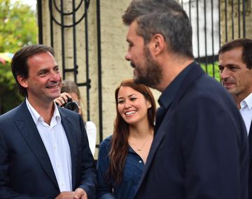 Ariel Sujarchuk con Marcelo Tinelli