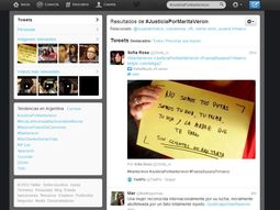 las redes sociales repudiaron el fallo absolutorio las redes sociales repudiaron el fallo absolutorio