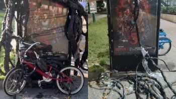 se robaron la bici que netflix uso para promocionar stranger things en capital se robaron la bici que netflix uso para promocionar stranger things en capital