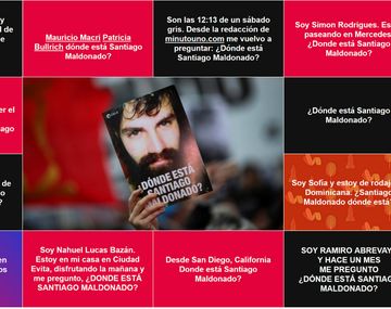 ¿Dónde está Santiago Maldonado?