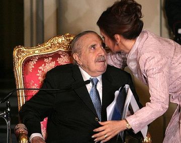 El homenaje de Cristina Kirchner a Raúl Alfonsín a diez años de su muerte