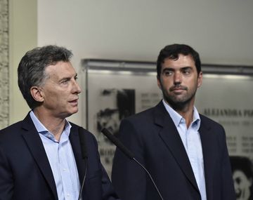 Mauricio Macri y Emilio Basavilbaso