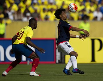 Cuadrado anotó el segundo para Colombia