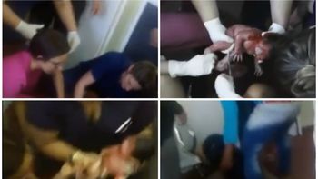 Una mujer dio a luz en el piso del hospital Santojanni Una mujer dio a luz en el piso del hospital Santojanni