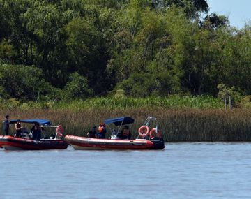 Prefectura, durante la búsqueda.