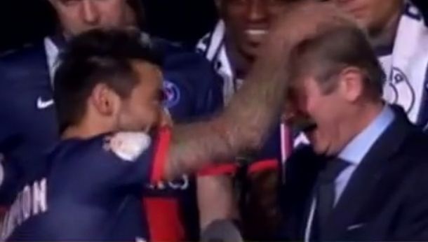 Mirá todas las bromas de Lavezzi, el hombre del momento