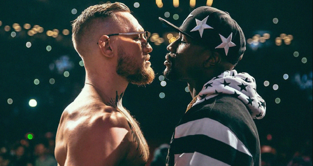 Mayweather publicó un video entrando al octágono y McGregor lo trató de hijo
