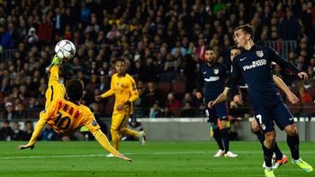 merecia ser gol: la increible chilena de messi que no entro ante el atletico madrid merecia ser gol: la increible chilena de messi que no entro ante el atletico madrid