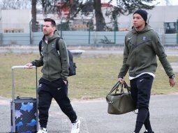 Messi llegó a Alemania con el PSG y recibió una cálida e inesperada bienvenida
