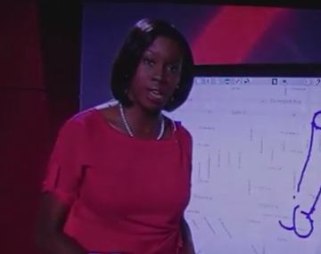 Ella sólo quería explicar su informe