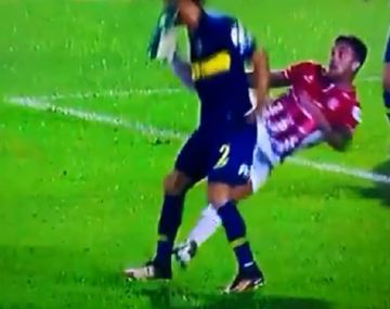 La patada a Goltz en la Copa Argentina&nbsp;