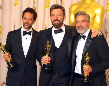 Grant Heslov, Ben Affleck y George Clooney