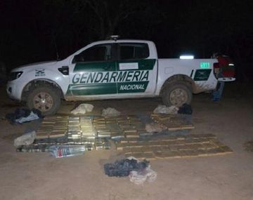 Gendarmería incautó 180 kilos de marihuana - Crédito: diario21.tv