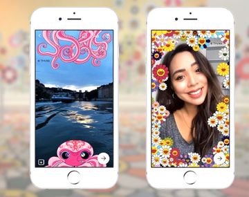 El artista Takeshi Murakami llega a los filtros Facebook Messenger 
