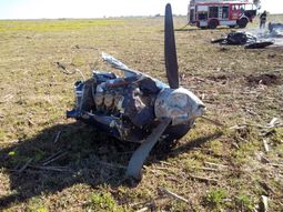 fallecio el piloto de la avioneta que cayo en general villegas fallecio el piloto de la avioneta que cayo en general villegas