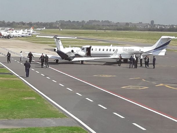 Chocaron dos avionetas en el aeropuerto de San Fernando