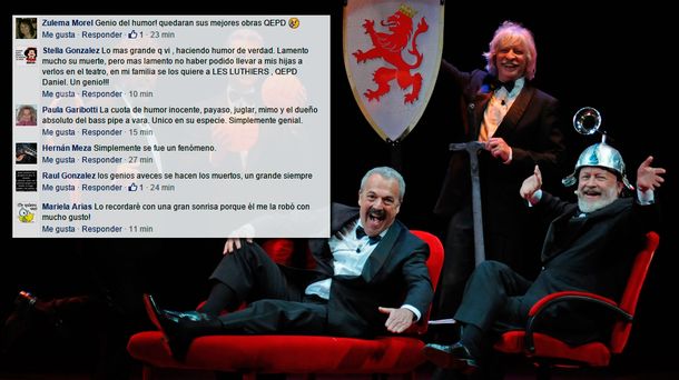 ¿Cómo recordás a Daniel Rabinovich, de Les Luthiers?