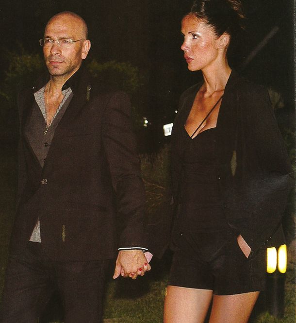 Freddy Villarreal y su novia