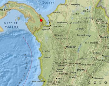 Sismo en frontera de Colombia y Panamá