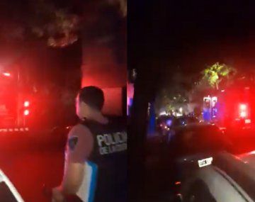 Explosión en un edificio de San Cristóbal