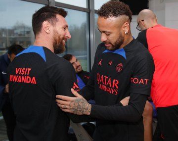 El saludo de Neymar a Messi: ¿Dónde está el campeón del mundo?