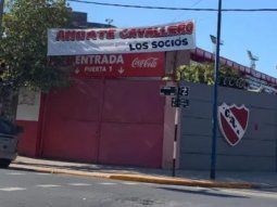 Ni la colecta de Maratea calmó los ánimos en Independiente y ahora apuntan contra Cavallero