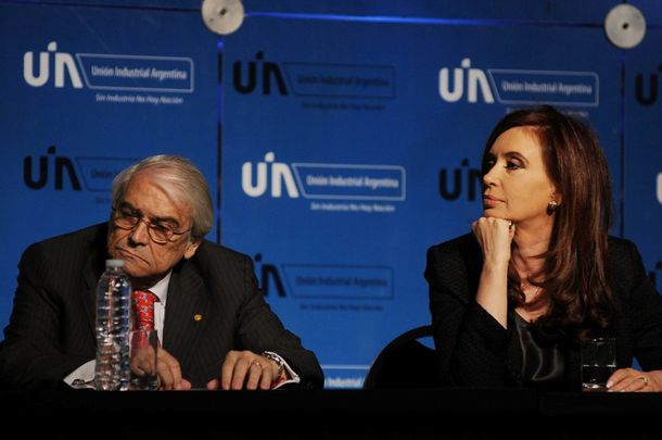 Héctor Méndez y Cristina Kirchner