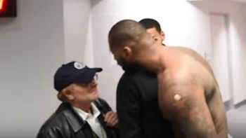 El momento en el que Cousins increpa al periodista El momento en el que Cousins increpa al periodista