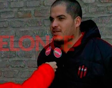 Hincha de Patronato que hizo la arenga