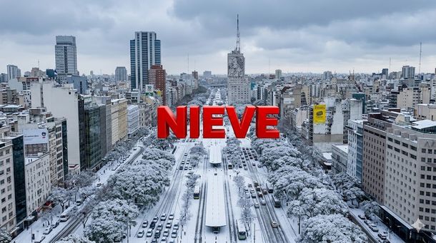 Cambió el pronóstico y anticipan nieve el 25 de Mayo y lluvias con anticiclón postfrontal en Buenos Aires