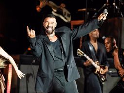 Tiraron gas lacrimógeno al escenario en el que actuaba Ricky Martin Tiraron gas lacrimógeno al escenario en el que actuaba Ricky Martin
