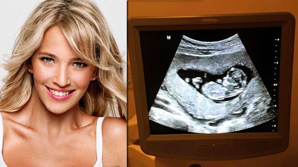La primera ecografía de Luisana Lopilato