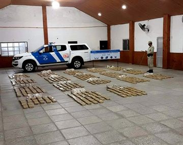 Decomisaron 348 kilos de marihuana en Corrientes