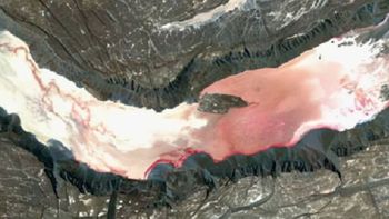 La NASA sobre el alarmante hallazgo de una mancha roja en África. La NASA sobre el alarmante hallazgo de una mancha roja en África.
