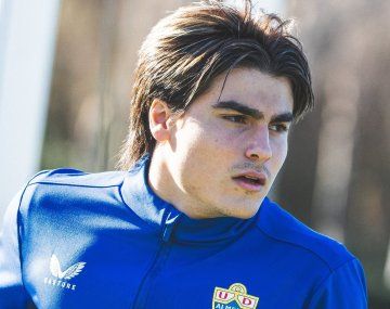 Luka Romero zafó de una fractura de mandíbula