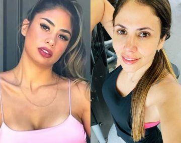 El apasionado beso de Romina Uhrig y Daniela Celis