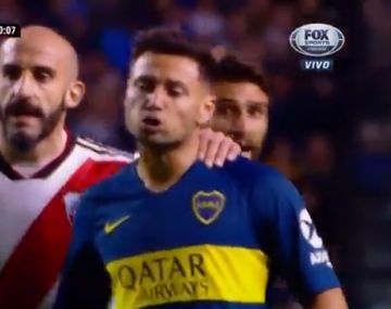 La pelea entre Cardona y Mauro Zárate: ¡Pinola tuvo que separarlos!
