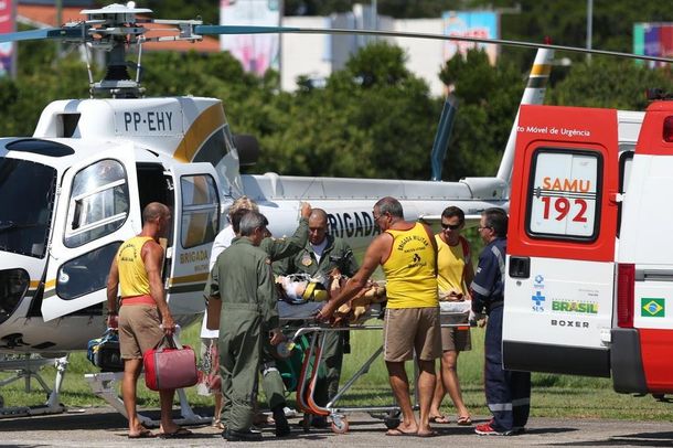Un nene argentino cayó de un balcón en Brasil y está grave