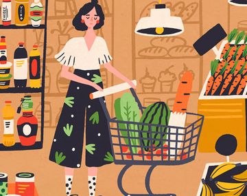 La diferencia entre lo que recibieron los productores y lo que pagó el consumidor creció 7