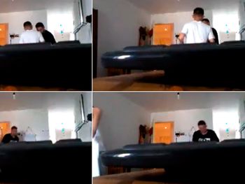 Entraron a robar a un departamento y quedó registrado