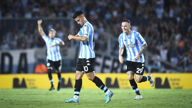 Racing le ganó 2-1 al puntero Lanús y le sacó el invicto