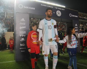 Argentina enfrenta a Nicaragua en San Juan